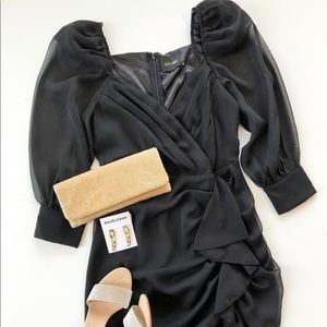 DO+BE Black Long Sleeve Dress